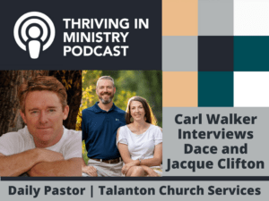 Read more about the article Season 2 Episode 30: Carl Walker interviews Jacque and Dace Clifton on the practical realities of sabbaticals.